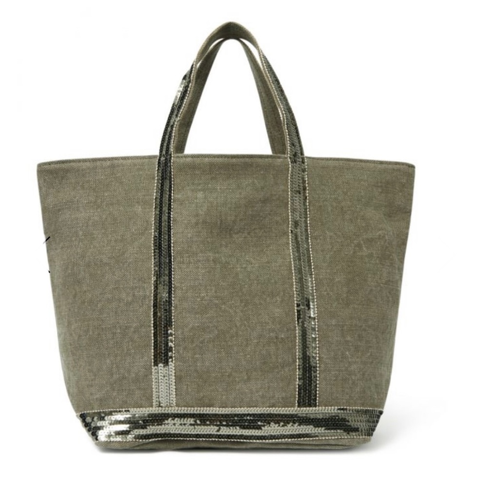 Vanessa Bruno Linen & Sequins Tote